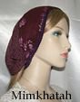 Devorah Violet Two Design Mimkhatah Kerchief Headcovering