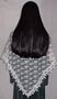 Ivory Lace Venise Trimmed Sabbath Prayer Covering Shawl