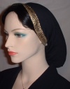 Jacquard Ribbon Trimmed Head Coverings