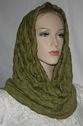 Loden Green Cowl Snood