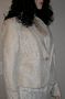 Creme Gold Floral Lined Jacket Coat