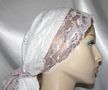 White Eyelet Designed Lace Ties Tiechel