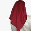 Burgundy Batiste Tichel