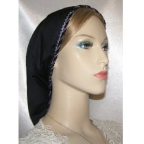 Batiste Snood with Silver Trim