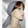 Gray Batiste Scarf Tichel Gray Batiste Tichel Scarf