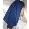 Navy Batiste Jacquard Band Tiechel Scarf Headcovering