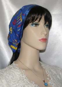 Channah Black Sheer Mimkhatah Kerchief Scarf Headcovering