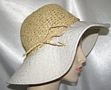 Wheat Weave Tan Cotton Kova Hat Head Covering