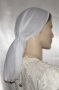 White Poly Sheer Snood Headcoverings
