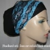Turquoise Sari Headband