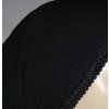 Black Solid Poly Scarf Tiechel Headcoverings