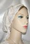Creme Gold Plaid Hair Wraps Tiechels Mitpachat Headcoverings