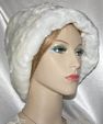 White Faux Fur Kova Hat Headcoverings
