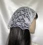 Yehudit White Lace Mimkhatah Kerchief Headcoverings