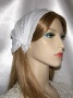 White Eyelet Head Band