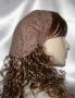 Bronze Paisley Cotton Hair Bands