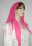 Bright Pink Silk Head Covering