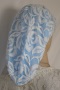 Ivory Lace Blue Lined Elastic Bands Snoods