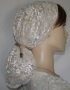 Ivory Lace Lined Snood