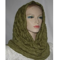 Ivory Lace Cowl Infinity Snood