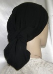 Black Gauze Cotton Mitpachat