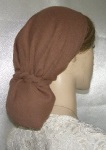 Cinnamon Brown Gauze Cotton Mitpachat