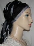 Black Gray Cotton Mitpachat