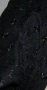Black Eyelet fabric