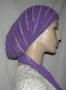 Lavender Design PreTied Hair Cover