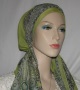 Olive PreTied Hair Cover