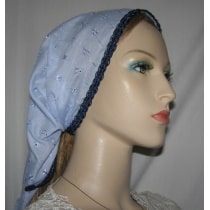 Cotton Eyelet Mimkhatah Cotton Eyelet Head Covering
