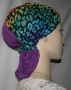 Batik Purple Cotton Hairband