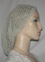 Sage Crocheted Snood Hair Cover