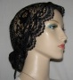 Black Satin Stitch Snood
