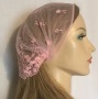 Pink Embroidered Extension Head band