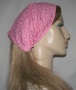 Pink Floral Cotton Head Band