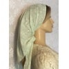 Lime Eyelet Cotton Headcovering