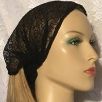 Black Lace Headbands